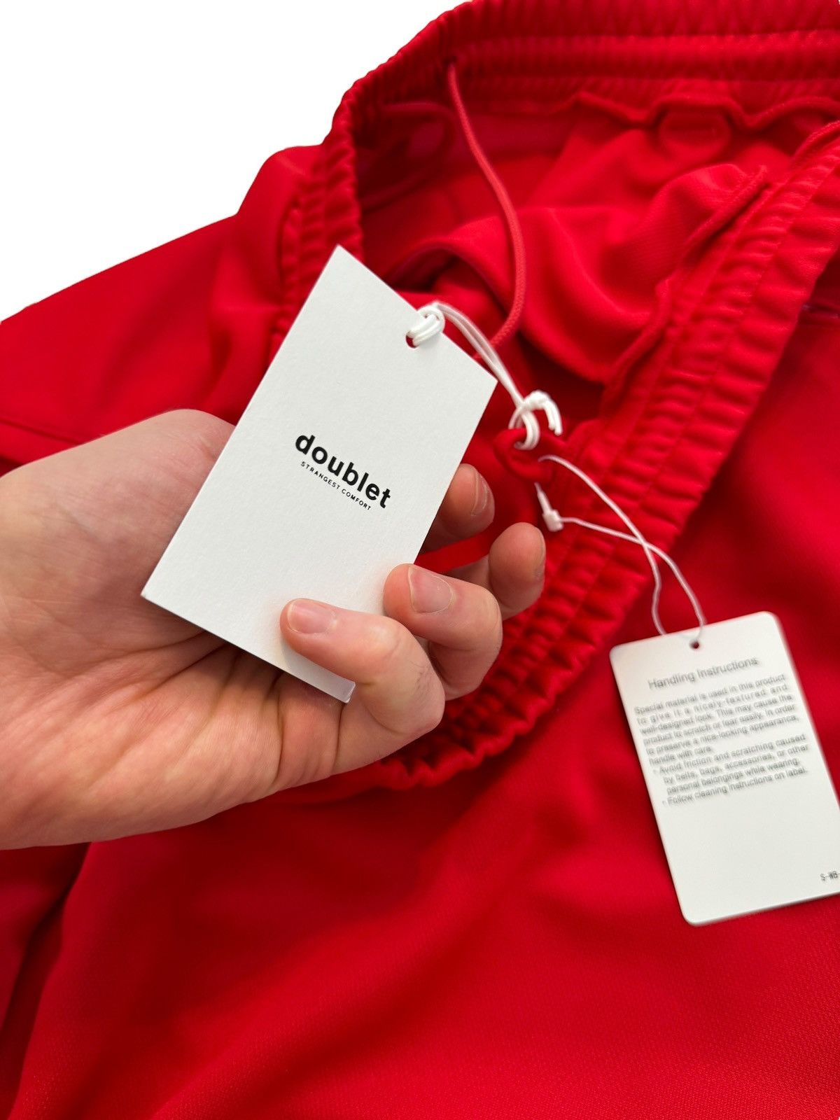 Doublet Invisible Track Pant Red Size US 32 / EU 48 - 9 Thumbnail