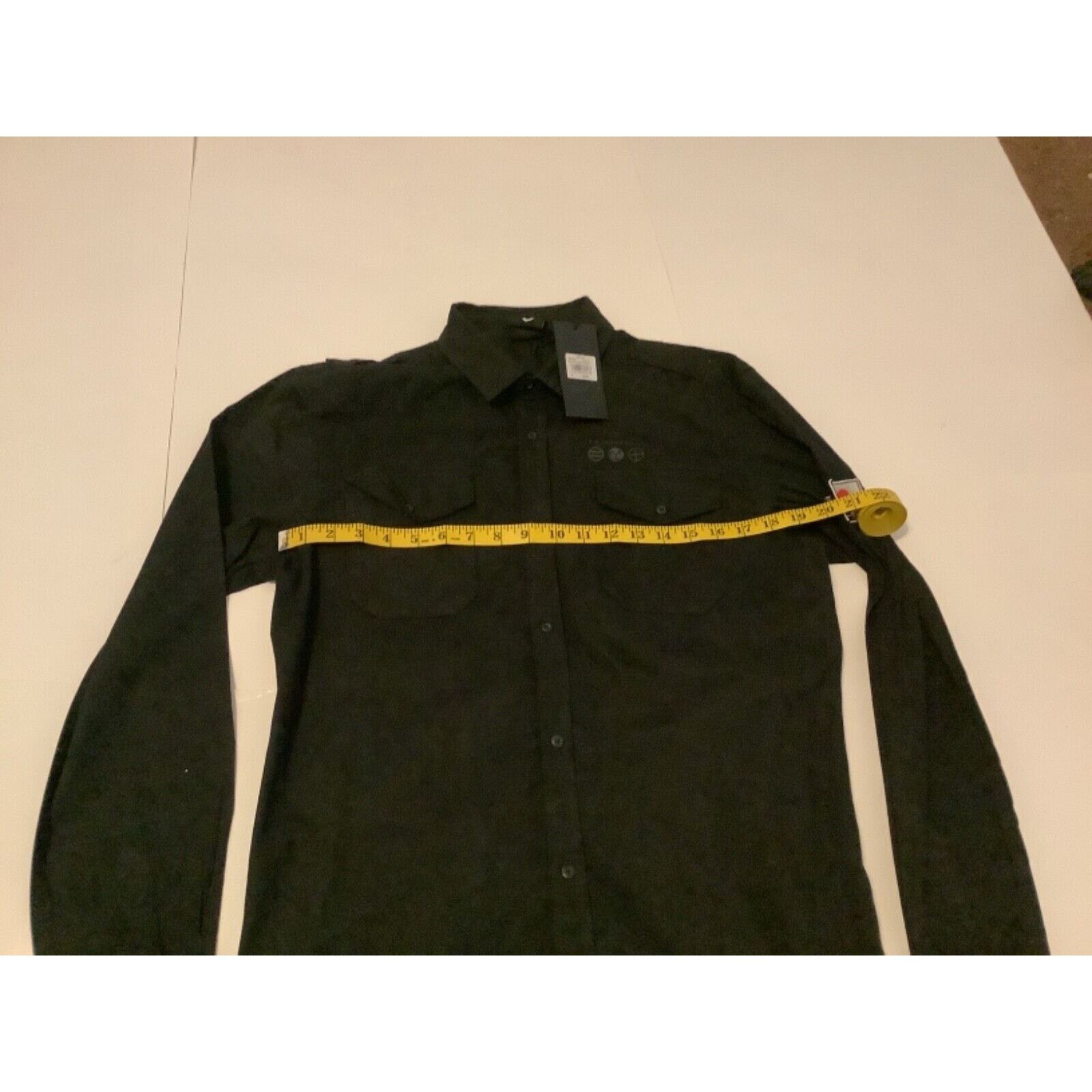 Absent NWT ABSENT SQUAD NAMI Shirt Men's S Black LS with Logos Size US S / EU 44-46 / 1 - 5 Thumbnail