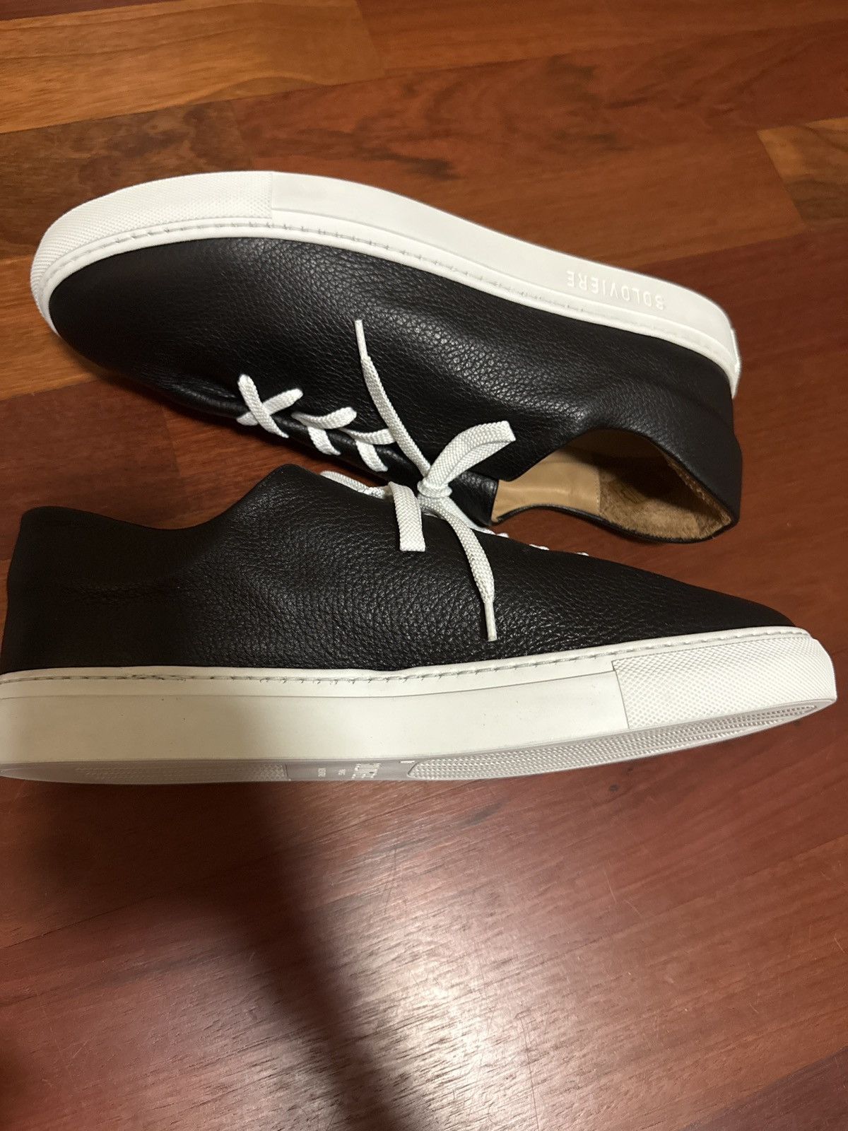 Jacques Soloviere Soloviere Black Herve En Ville Sneaker 44 Size US 10.5 / EU 43-44 - 9 Thumbnail
