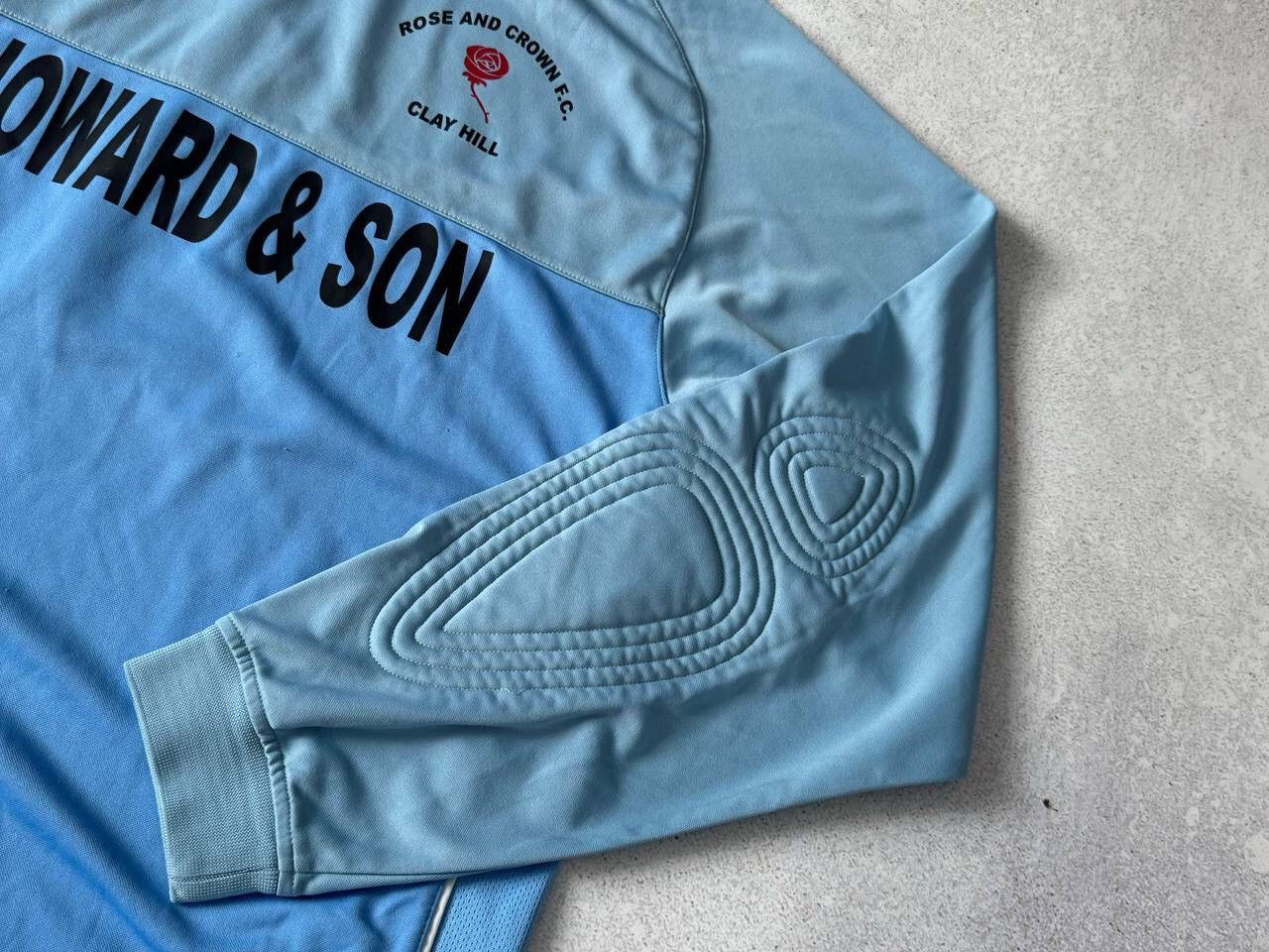 Nike × Vintage Vintage Nike Goalkeeper Long Sleeve Swoosh Logo Y2K Rare Size US L / EU 52-54 / 3 - 3 Thumbnail
