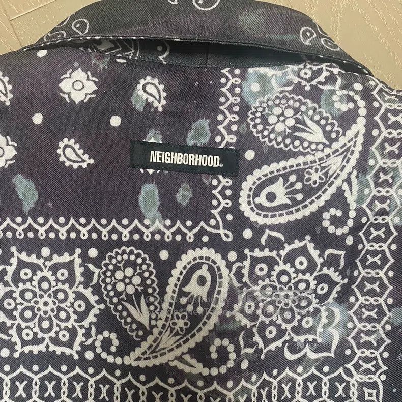 Neighborhood Neighborhood Printed Patchwork Design Shirt Size US L / EU 52-54 / 3 - 5 Thumbnail