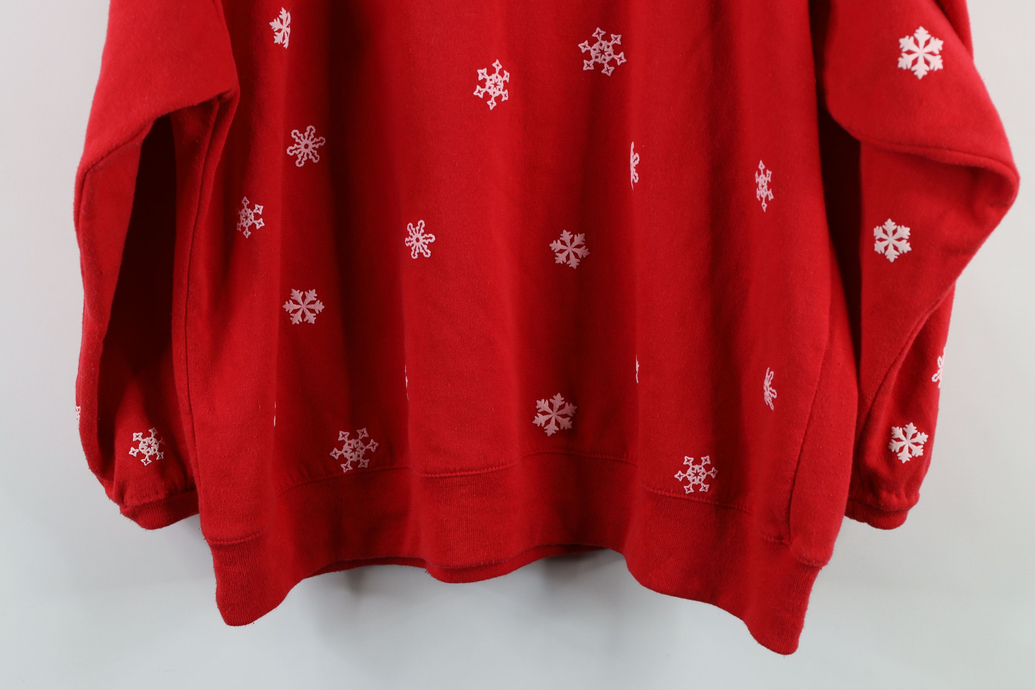 Vintage Vintage 90s Streetwear Christmas Bear Cow Sweatshirt USA Size XL / US 12-14 / IT 48-50 - 15 Thumbnail