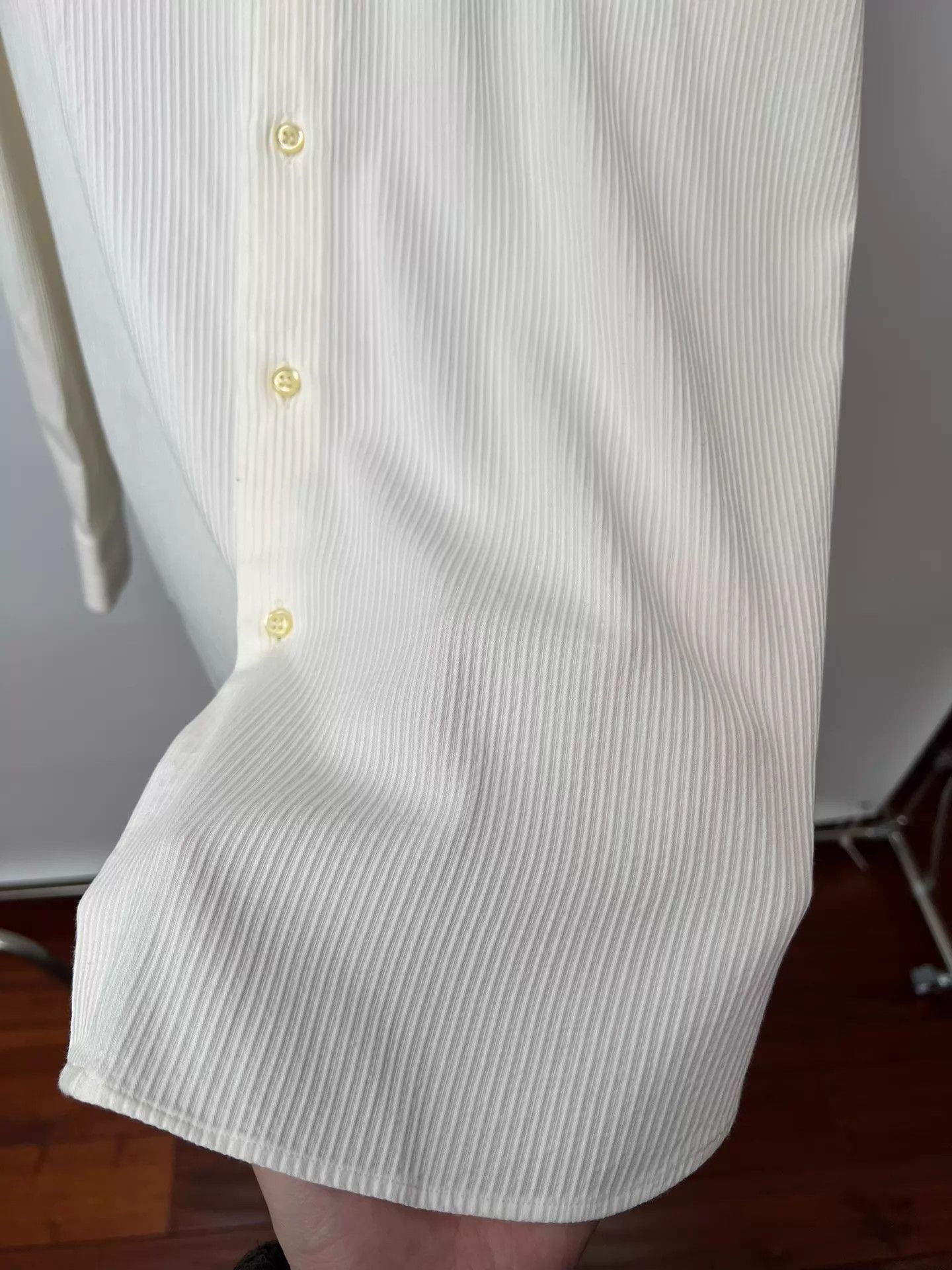 Giorgio Armani Giorgio Armani 00s Oversized Pleated Shirt Size US XXL / EU 58 / 5 - 8 Thumbnail