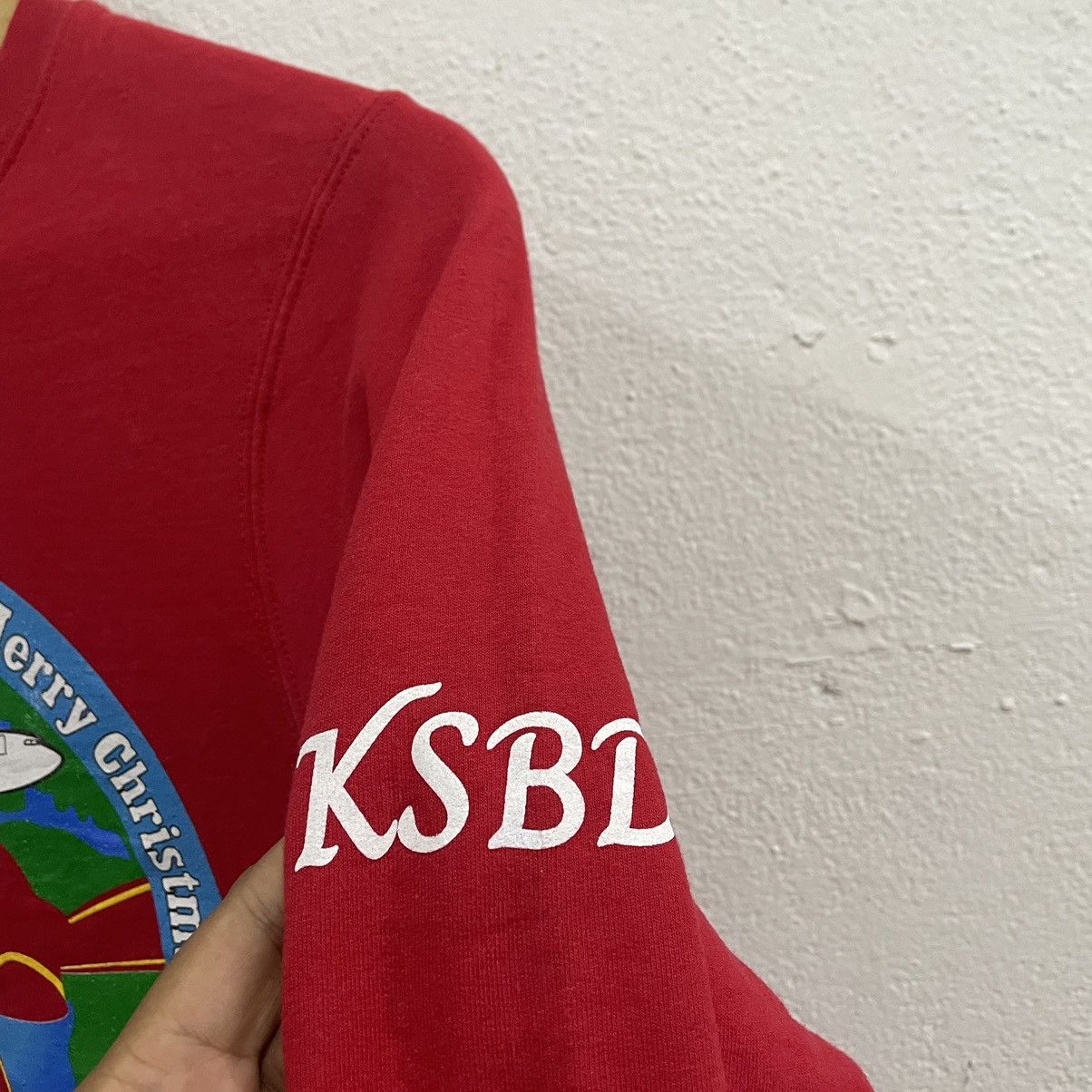 Vintage 🔥Vintage Merry Christmas Big Image Design Sweatshirt Size US XXS / EU 40 - 6 Thumbnail
