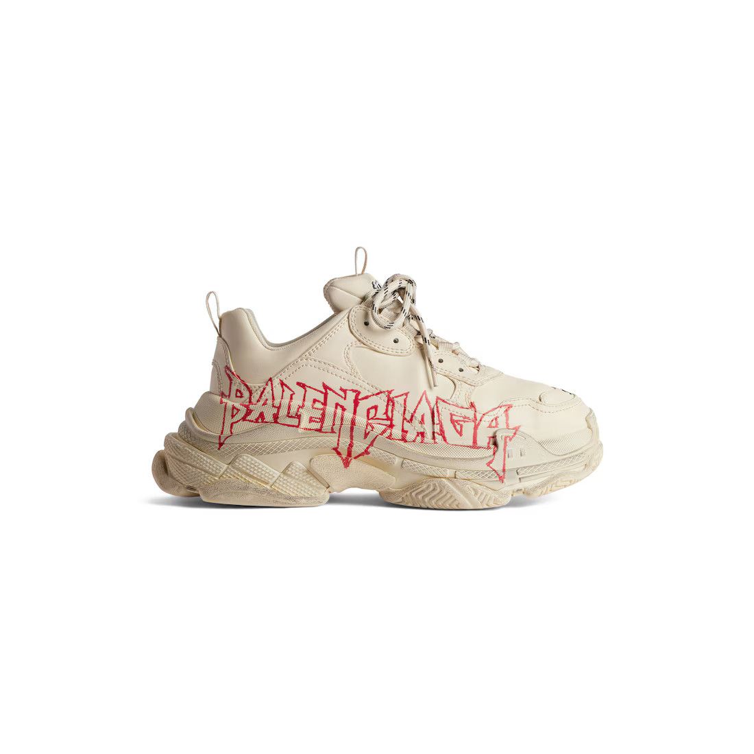 Balenciaga o1srvl11e0325 Triple S Sneakers DIY Metal in Multicolor Size US 8 / IT 38 - 1 Thumbnail