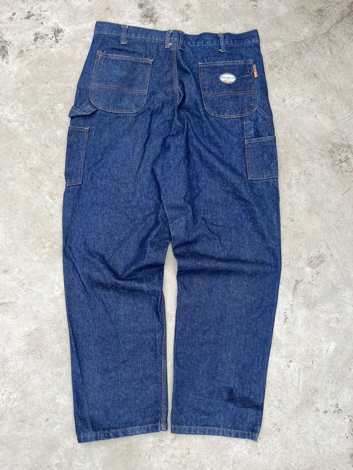 Japanese Brand × Vintage FIRE RESISTANT CARPENTER PANTS 🔥 Size US 36 / EU 52 - 1 Thumbnail