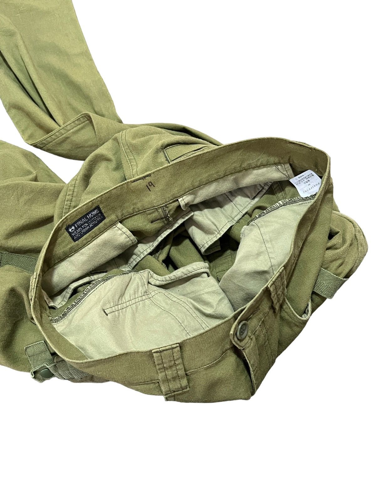 Final Home 1990 Final Home Detachable Pockets Military Cargo Pants Size US 33 - 11 Thumbnail