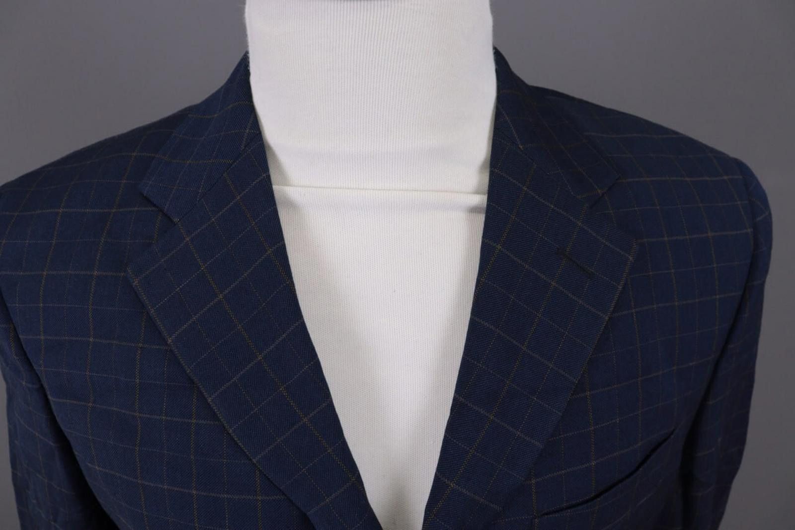 Missoni Missoni Made in Italy Men's Blue Sport Coat Blazer Jacket Size US M / EU 48-50 / 2 - 9 Thumbnail