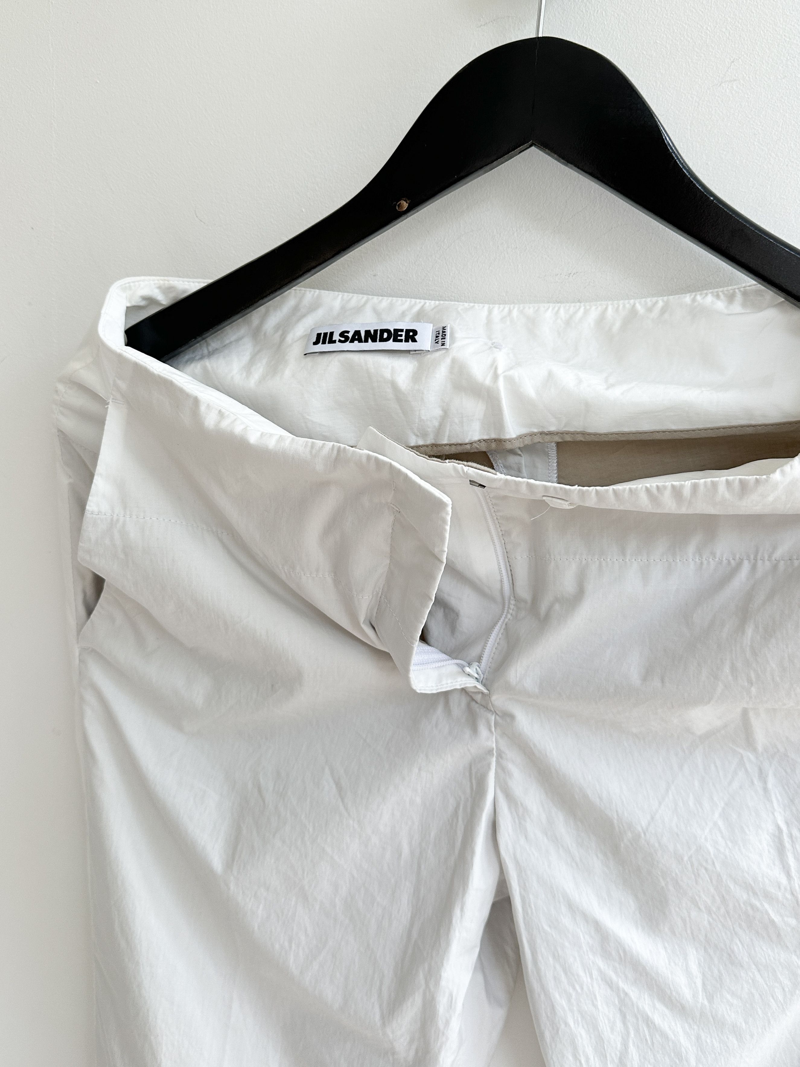 Jil Sander Jil Sander White Dress Trousers Pants Size 29" - 6 Thumbnail