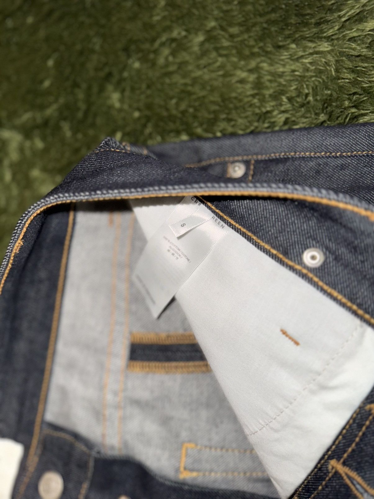 Craig Green [S] Craig Green Embroidered Hole Pocket Selvedge Jeans Size US 32 / EU 48 - 5 Thumbnail