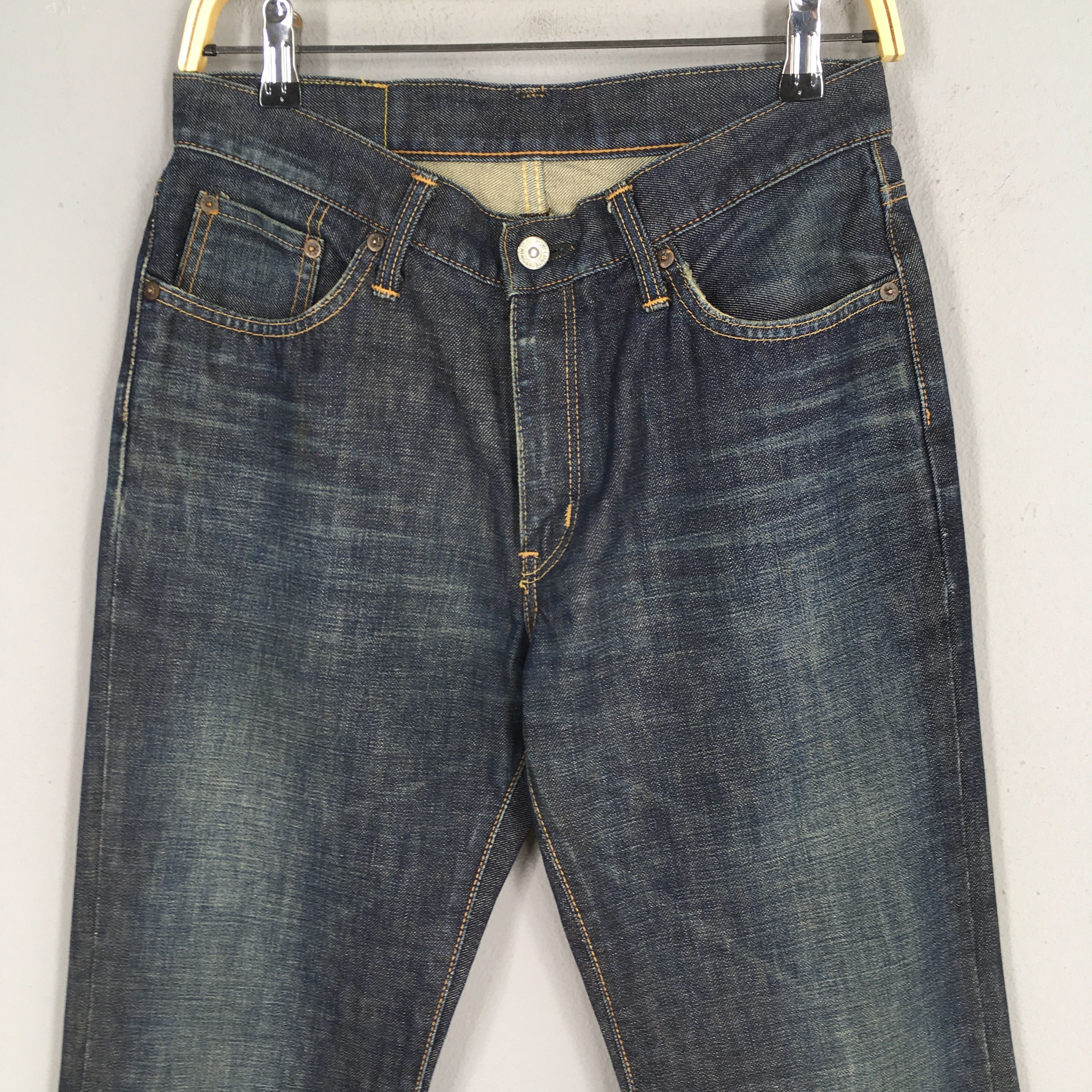 Edwin Size 28x32.5 Vintage Edwin Black Flared Jeans S1595 Size US 28 / EU 44 - 2 Thumbnail