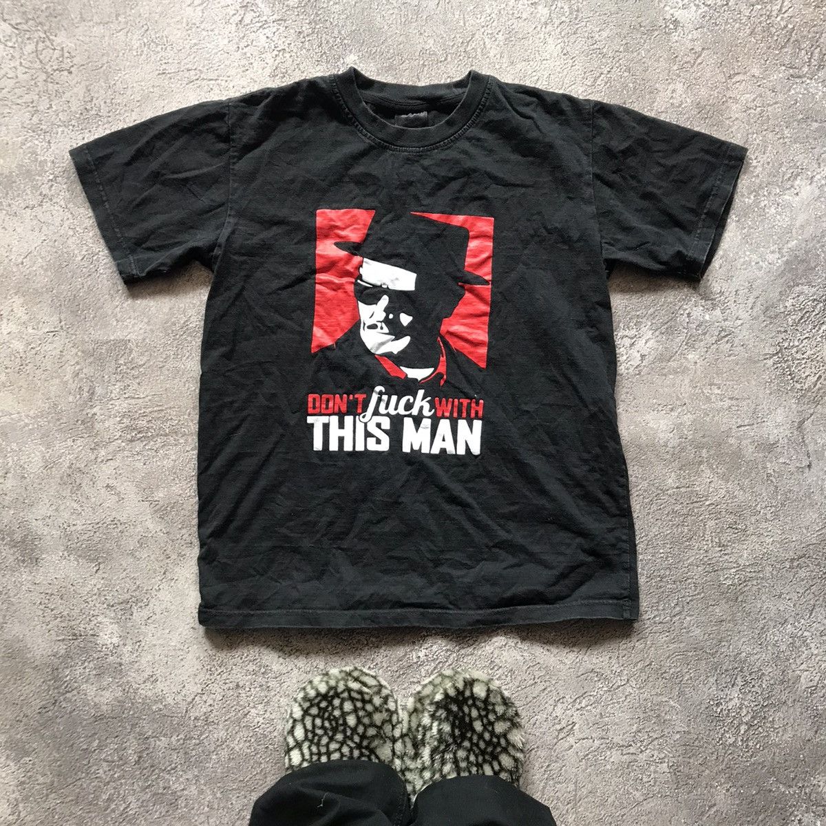 Vintage Vintage Y2K Graphic Tee Sun Faded Funny Print Streetwear S Size US S / EU 44-46 / 1 - 1 Thumbnail