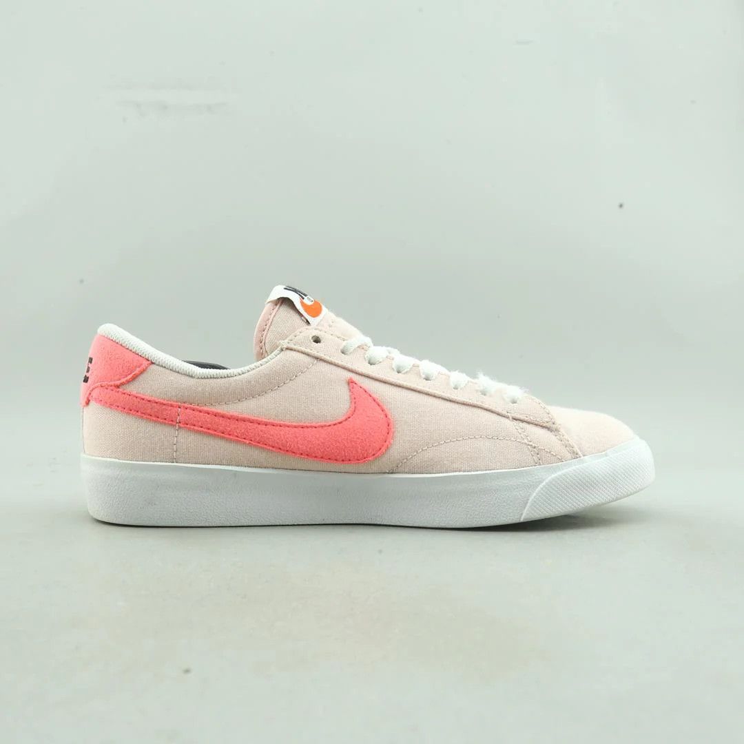 Nike Nike Blazer Low LE White Bleached Coral (Women) Size US 4 / IT 34 - 2 Thumbnail