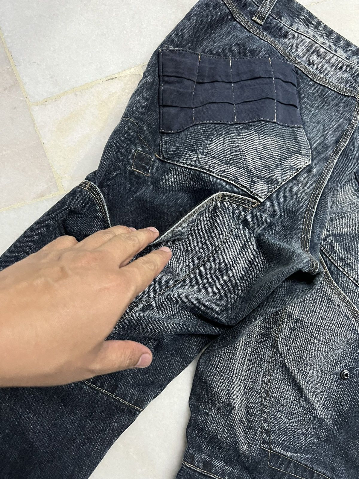 PPFM 🌈Insane PPFM Booze & Pills & Powders Multipocket Punk Jean Size US 34 / EU 50 - 19 Thumbnail