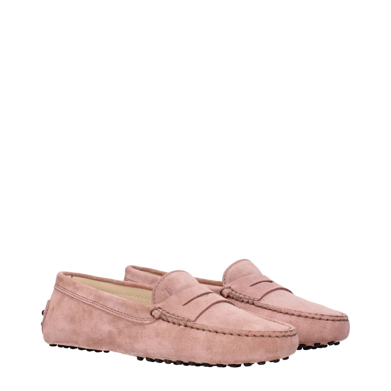 Tod's ob1o1e1224 Suede Loafers in Pink Size US 8.5 / IT 38.5 - 2 Thumbnail