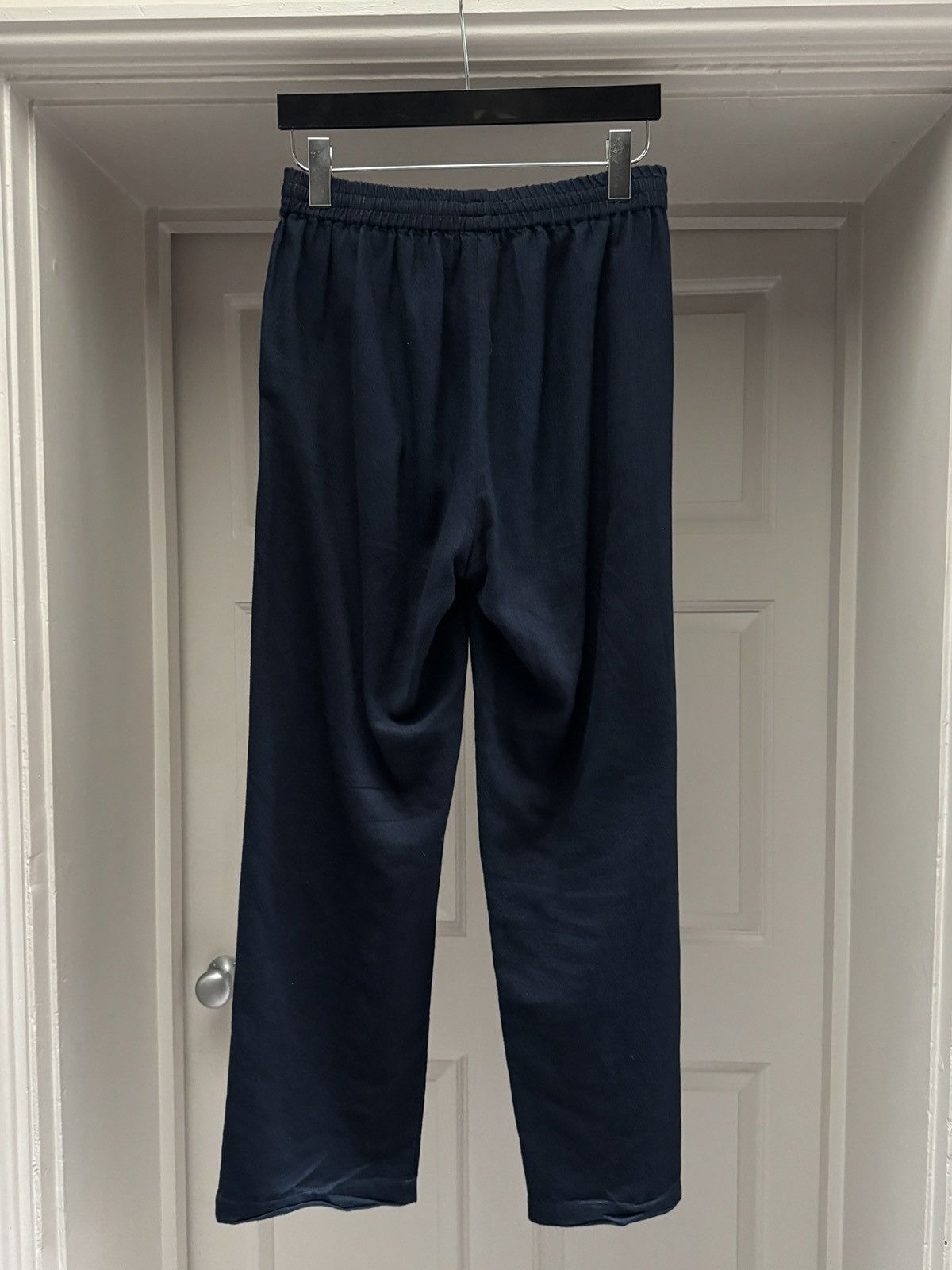 The Row The Row Mens Blue Cotton Drawstring Pants size XS Size US 28 / EU 44 - 3 Thumbnail