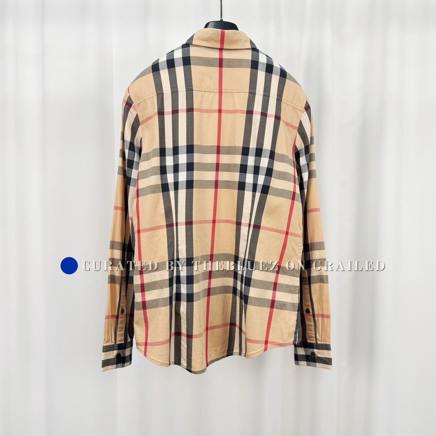 Burberry Burberry Classic Check Long Sleeve Shirt Size US M / EU 48-50 / 2 - 1 Thumbnail