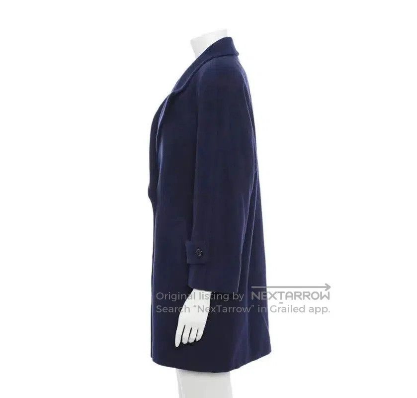 Burberry Burberry Winter Dark Blue Wool Women's Coat. Size M / US 6-8 / IT 42-44 - 2 Thumbnail