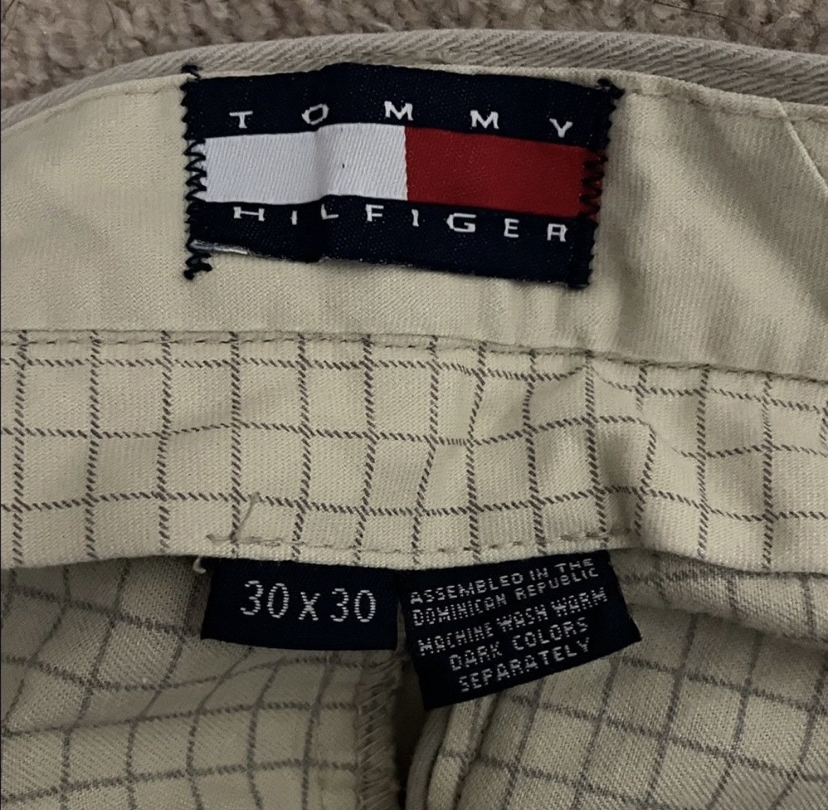 Tommy Hilfiger Tommy Hilfiger Men’s Khaki Chinos Size US 30 / EU 46 - 6 Thumbnail