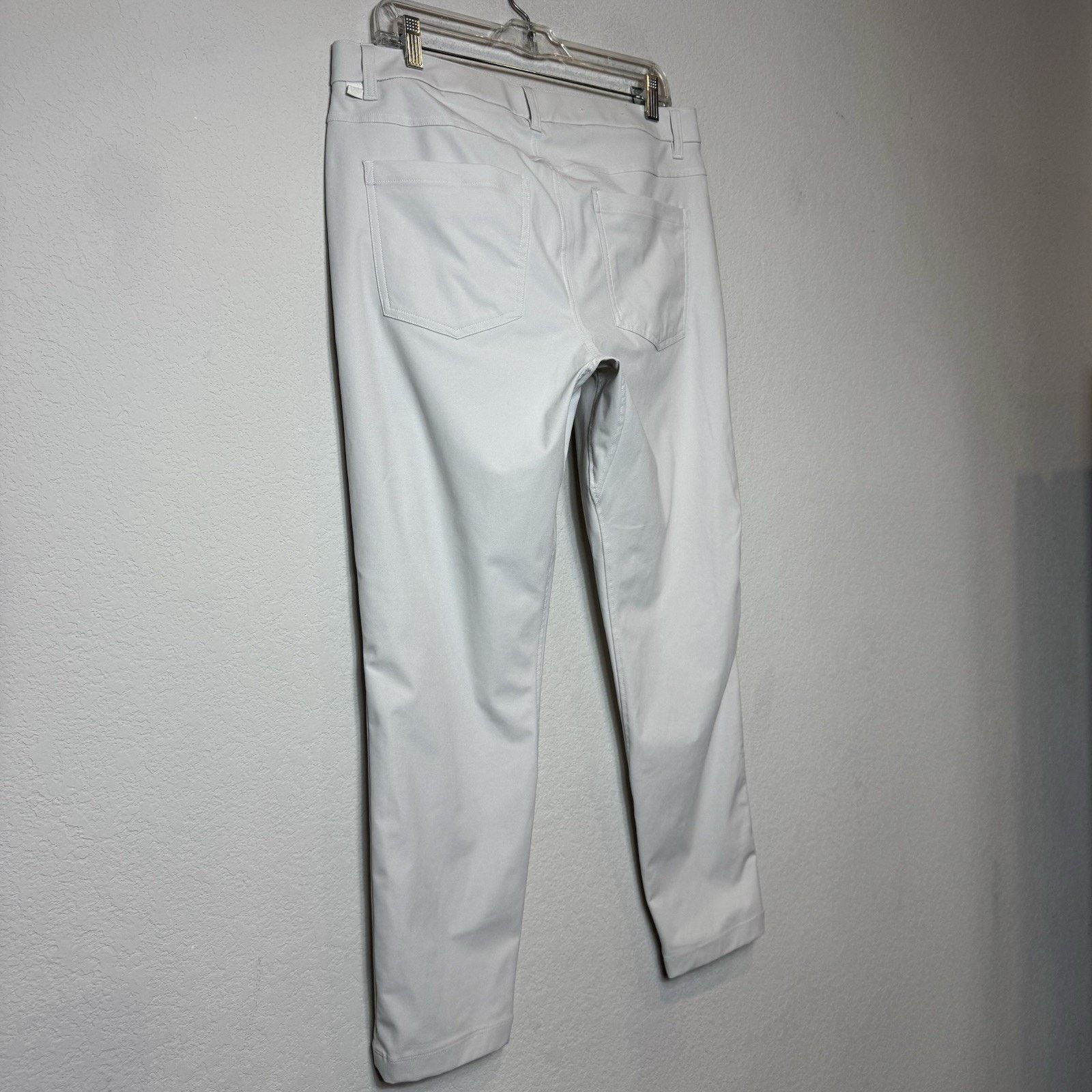 Lululemon Lululemon Men's ABC Slim-Fit Pant Warpstreme Light Gray 33 Size US 33 - 6 Thumbnail
