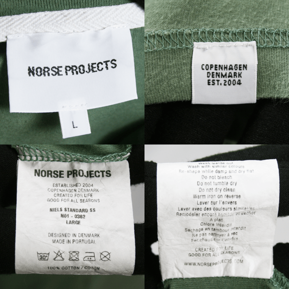 Norse Projects Niels Standard SS T-Shirt Size US L / EU 52-54 / 3 - 9 Thumbnail