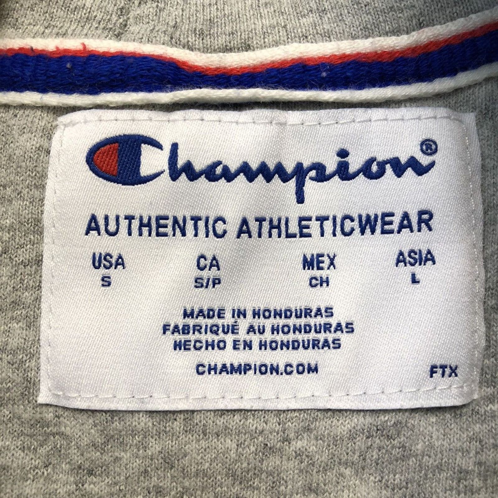 Champion × Vintage Champion Hoodie Small Authentic Pullover Hooded Sweatshirt Size US S / EU 44-46 / 1 - 5 Thumbnail