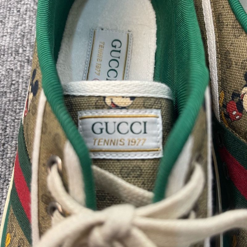 Gucci Gucci Disney 1977 Tennis Sneakers for Men - Size US 9.5 / EU 42-43 - 6 Thumbnail