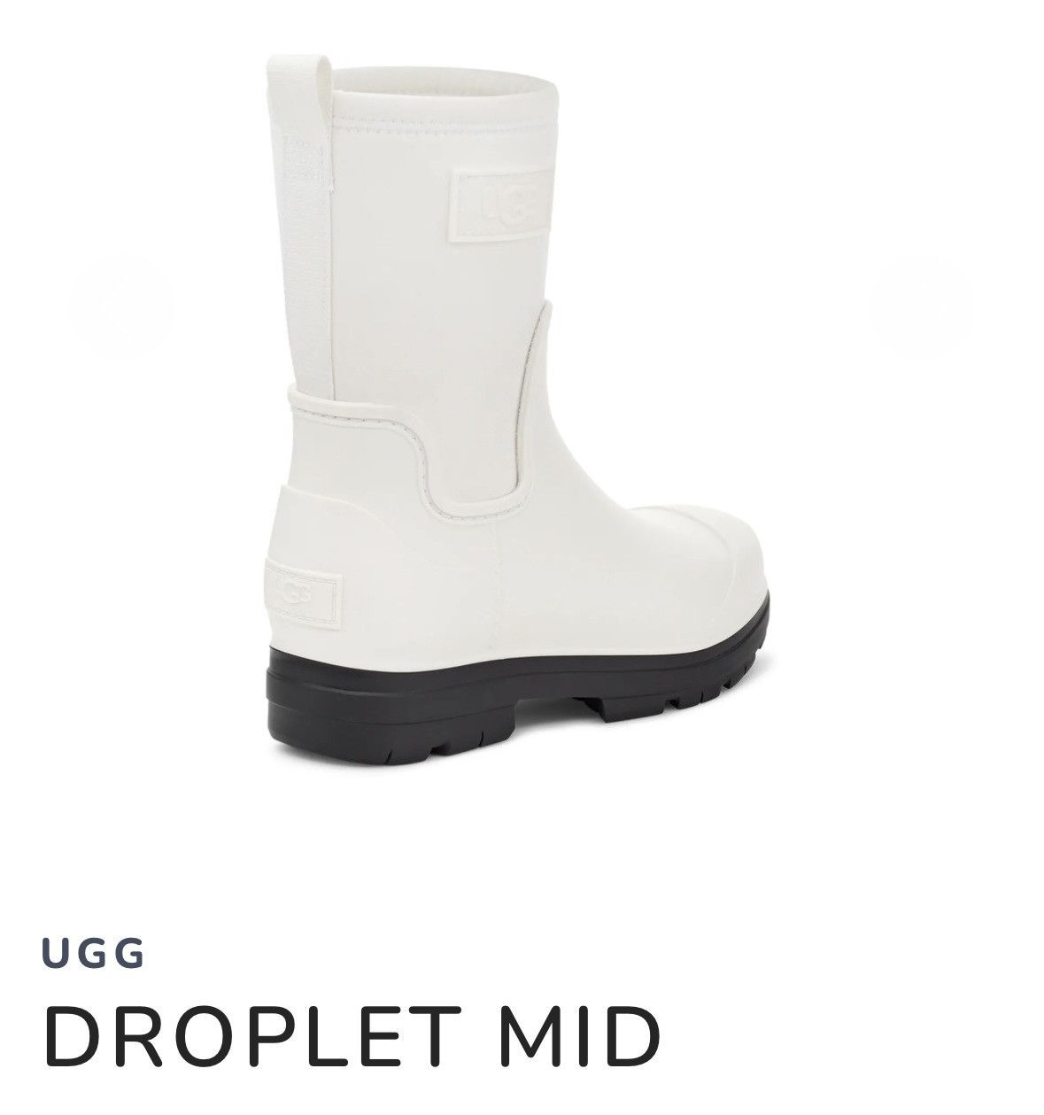 Ugg UGG Cream Droplet Mid Boots Size US 10 / IT 40 - 2 Thumbnail