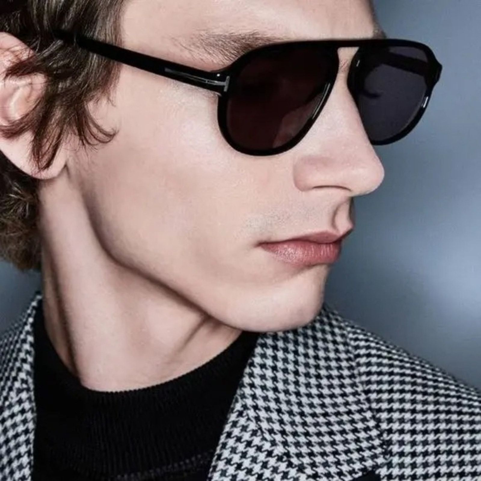 Tom Ford NEW TOM FORD Tony FT0756/S 52K Brown Havana Men Sunglasses Size ONE SIZE - 1 Thumbnail