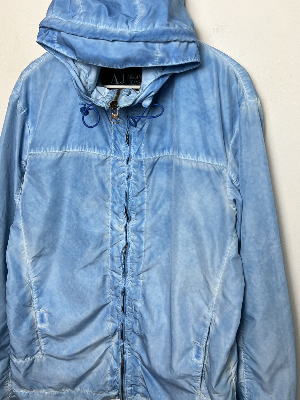 Giorgio Armani armani y2k dyed nylon jacket windrunner Size US L / EU 52-54 / 3 - 5 Thumbnail