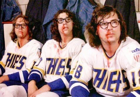Vintage Vintage 90s SLAPSHOT THE HANSON BROTHERS Movie Size US XL / EU 56 / 4 - 6 Thumbnail