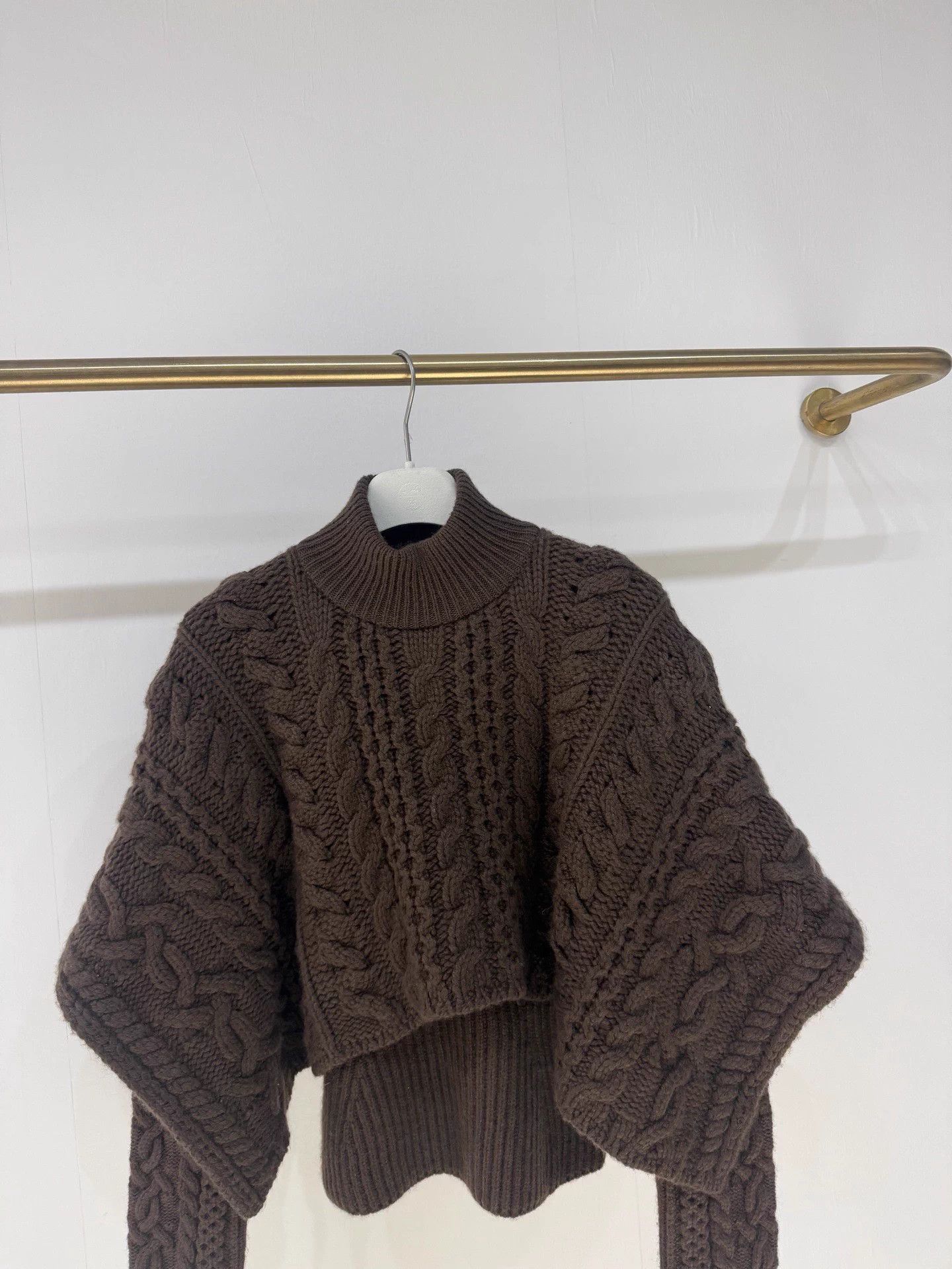 Hermes Hermes Wool Cape Sweater Oversized Fit Size 34 Size M / US 6-8 / IT 42-44 - 2 Thumbnail
