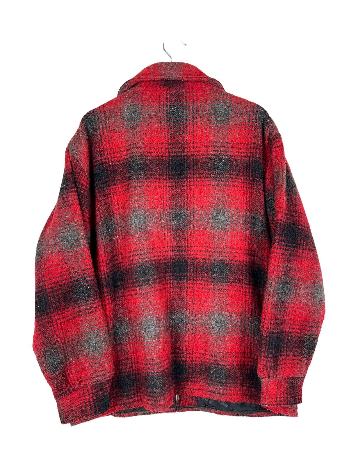 Filson 🔥 VINTAGE 50s MELTON PLAID CHECKER WOOL THINSULATE JACKET Size US L / EU 52-54 / 3 - 7 Thumbnail