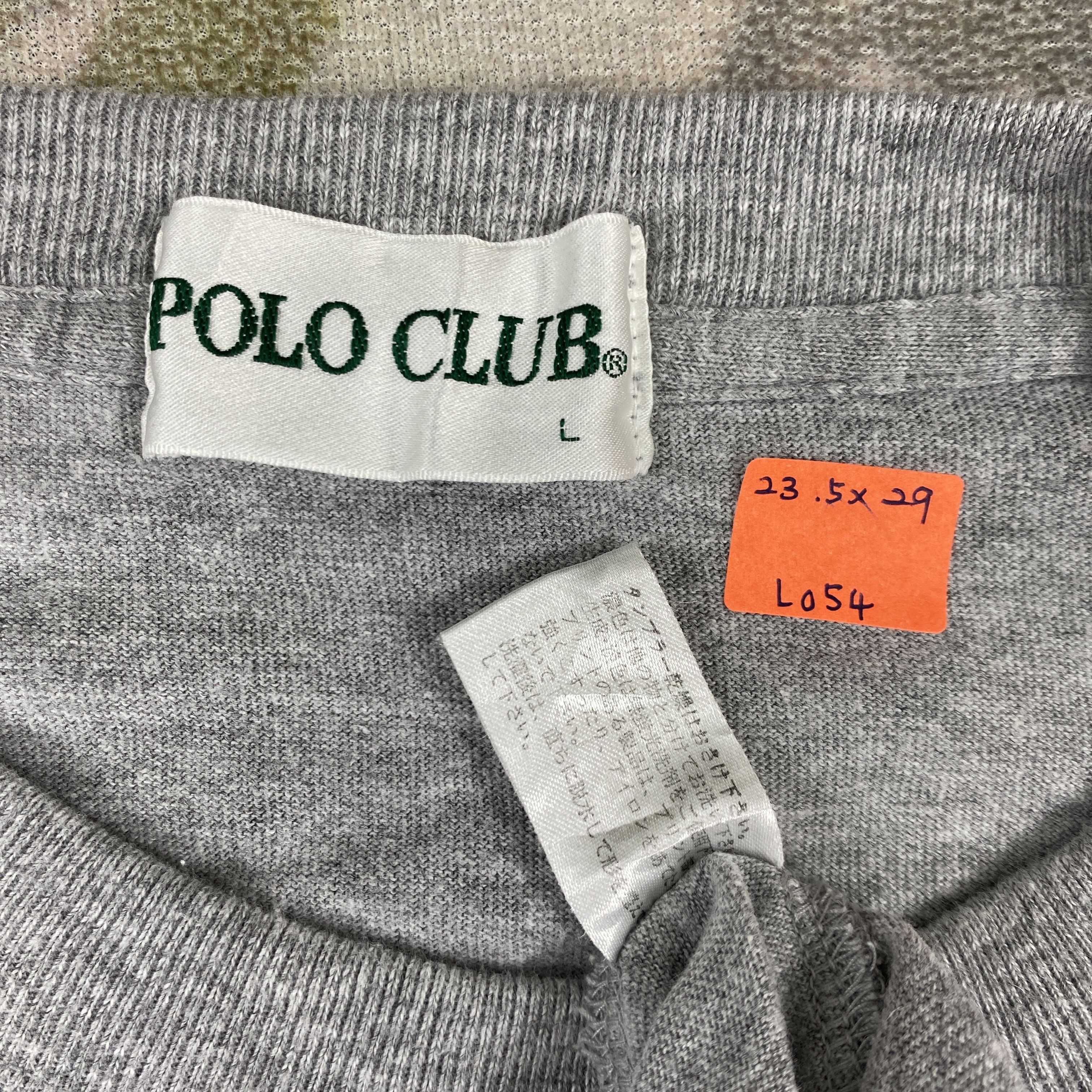 Polo Ralph Lauren Vintage Polo Club T-Shirt - L054 Size US L / EU 52-54 / 3 - 5 Thumbnail