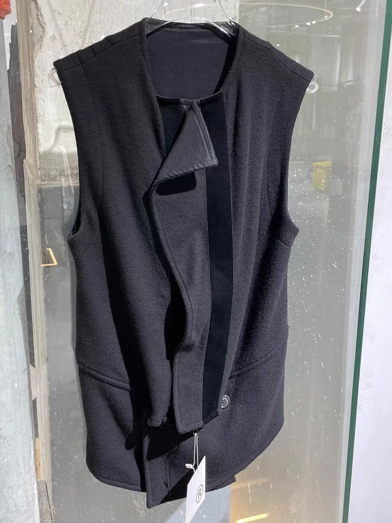 Ann Demeulemeester Wool Silk Vest