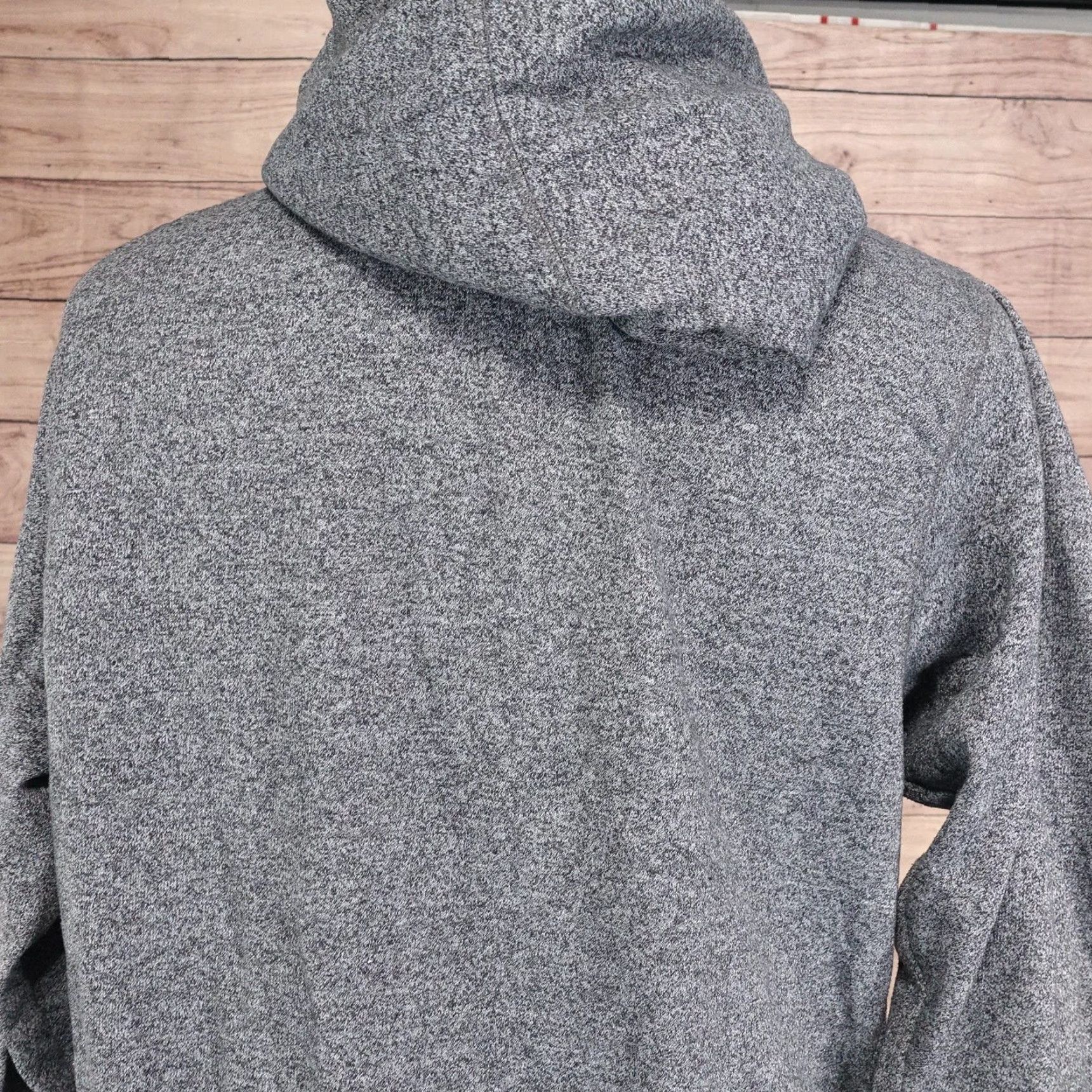 Phat Farm PHAT FARM Hoodie Mens M Gray Full Zip Sweatshirt 100% Polyester Hooded Front Zipper Logo Patch Size US M / EU 48-50 / 2 - 6 Thumbnail