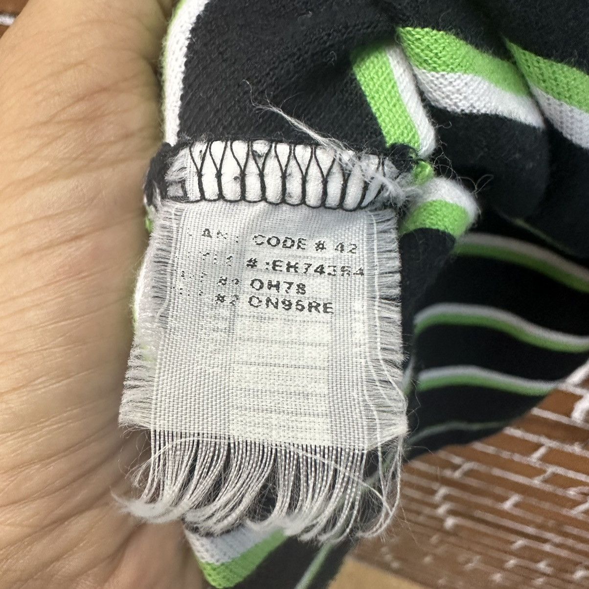 Polo Ralph Lauren 90s Polo Ralph Lauren Stripe Long Sleeve Tee A824 Size US S / EU 44-46 / 1 - 11 Thumbnail