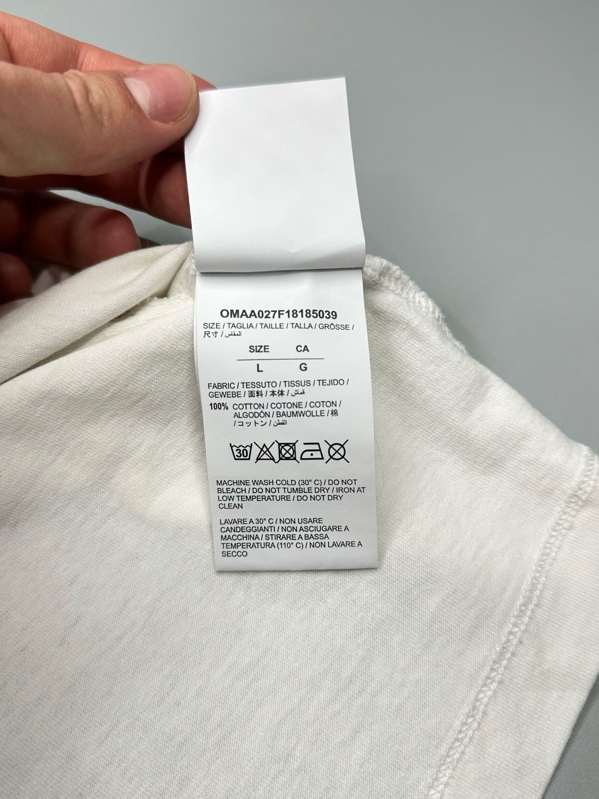 Off-White Off-White Tee Size US L / EU 52-54 / 3 - 8 Thumbnail