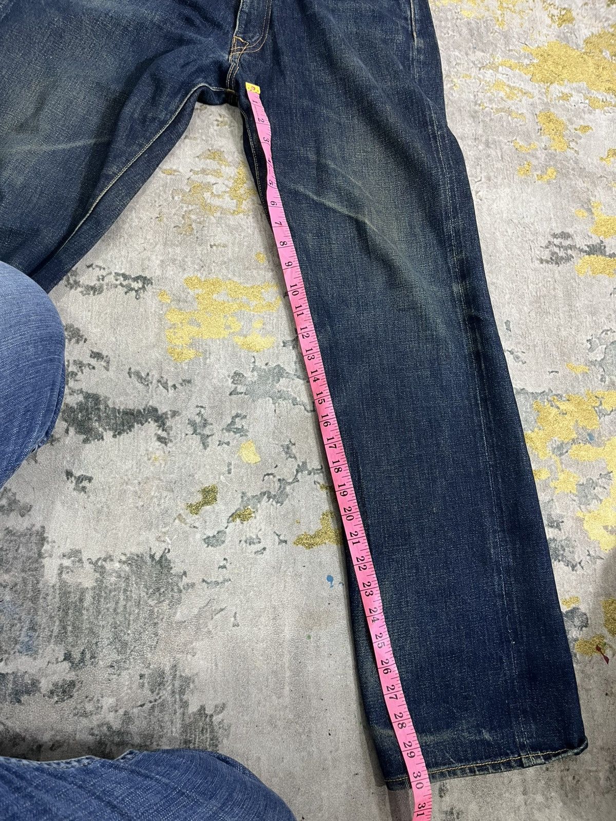 Vintage Vintage 90’s Orizonti Selvedge Denime Size US 33 - 12 Thumbnail
