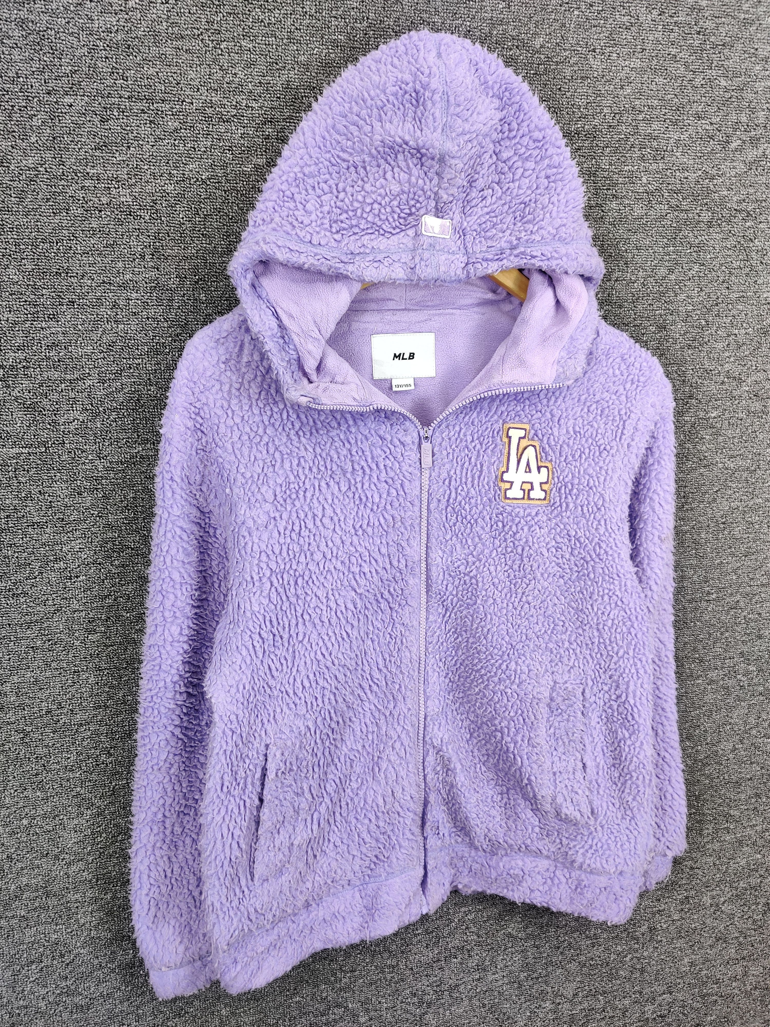 MLB Vintage MLB Los Angeles Dodgers Sherpa Hoodie Jacket Size US M / EU 48-50 / 2 - 5 Thumbnail
