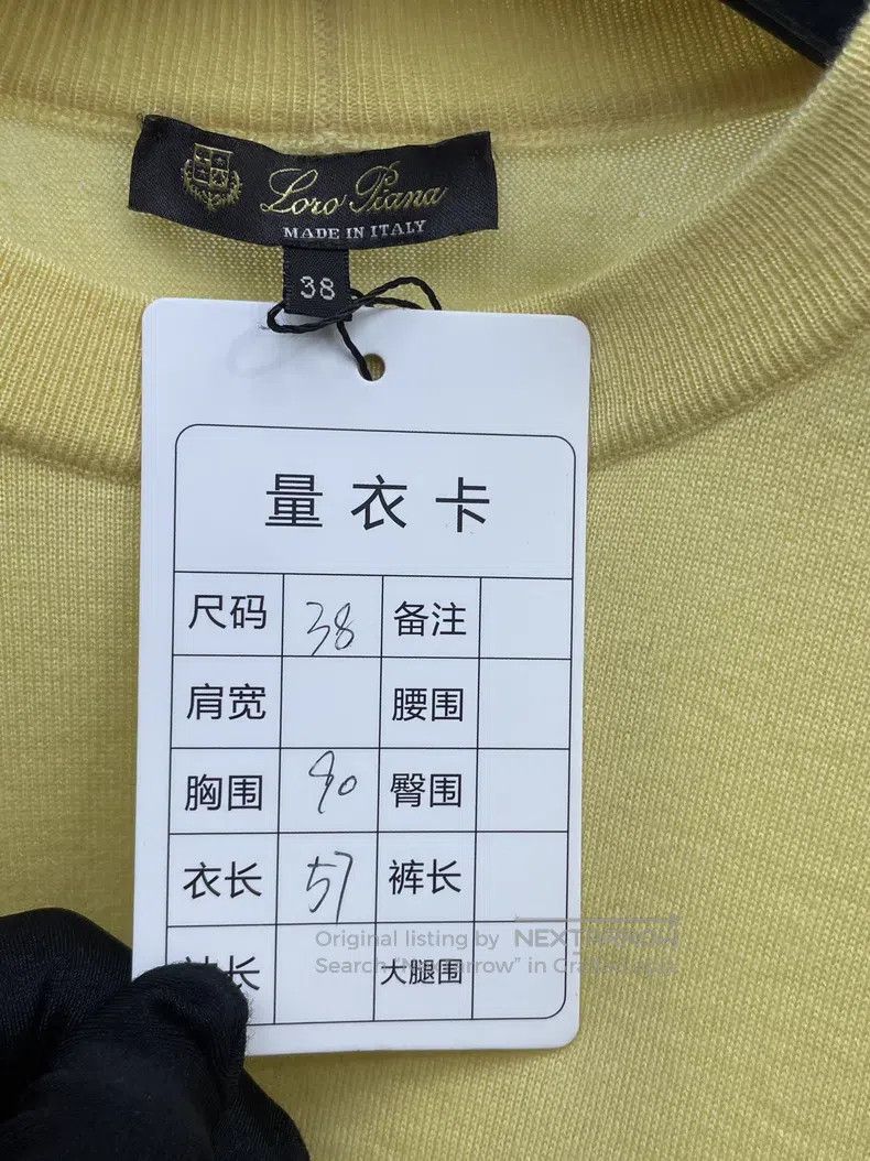 Loro Piana Loro Piana Long Sleeve Knit Top Size XS / US 0-2 / IT 36-38 - 5 Thumbnail