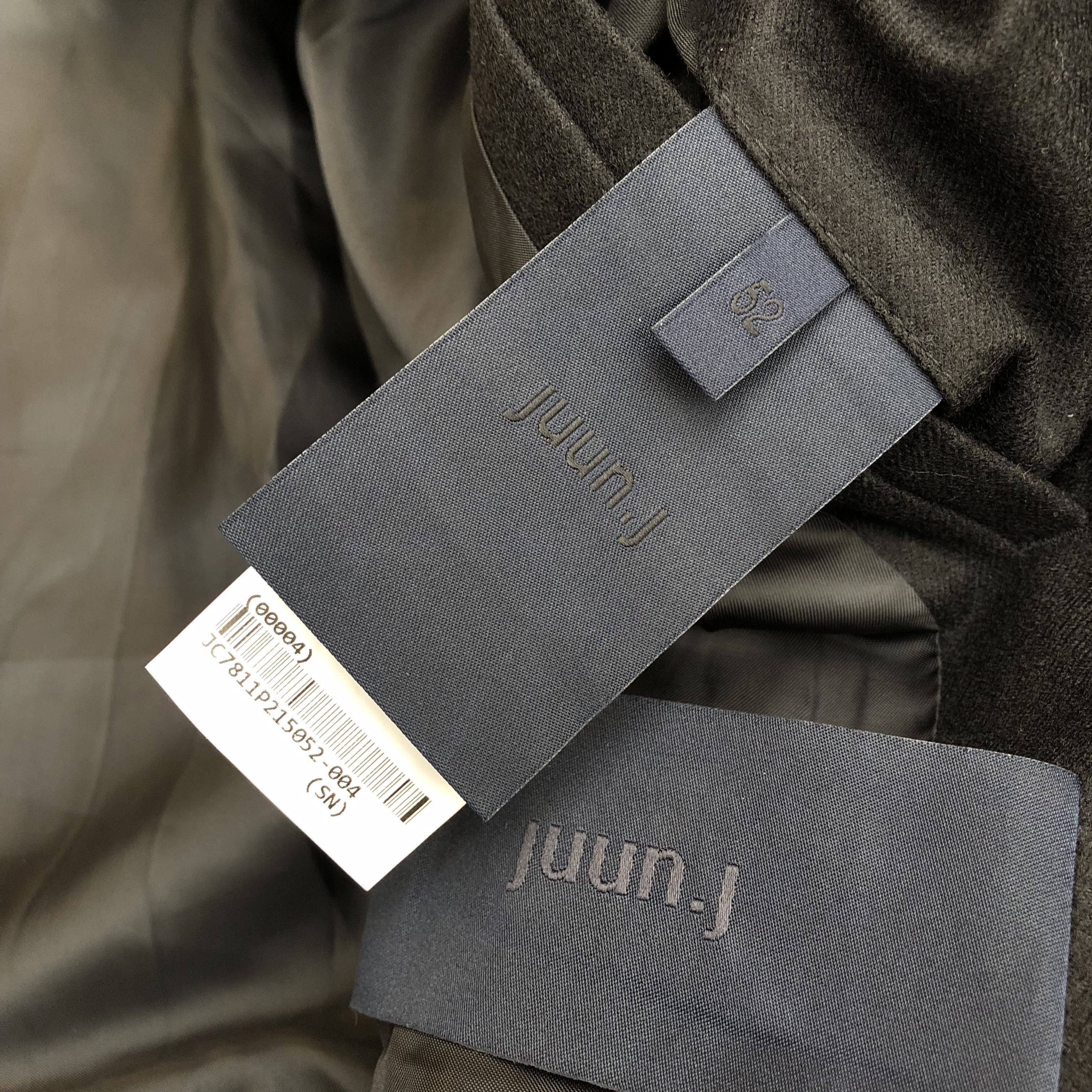 Juun.J Juun.J Black MA-1 Docking Blazer Jacket Size US L / EU 52-54 / 3 - 8 Thumbnail