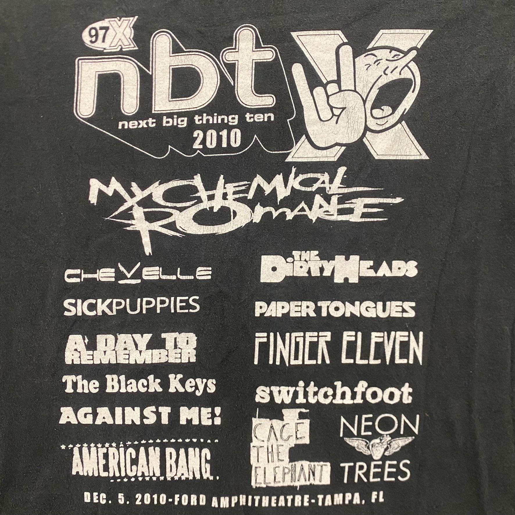 Band Tees Vintage Y2K My Chemical Romance Essential Emo Punk Band Tee Size US M / EU 48-50 / 2 - 6 Thumbnail