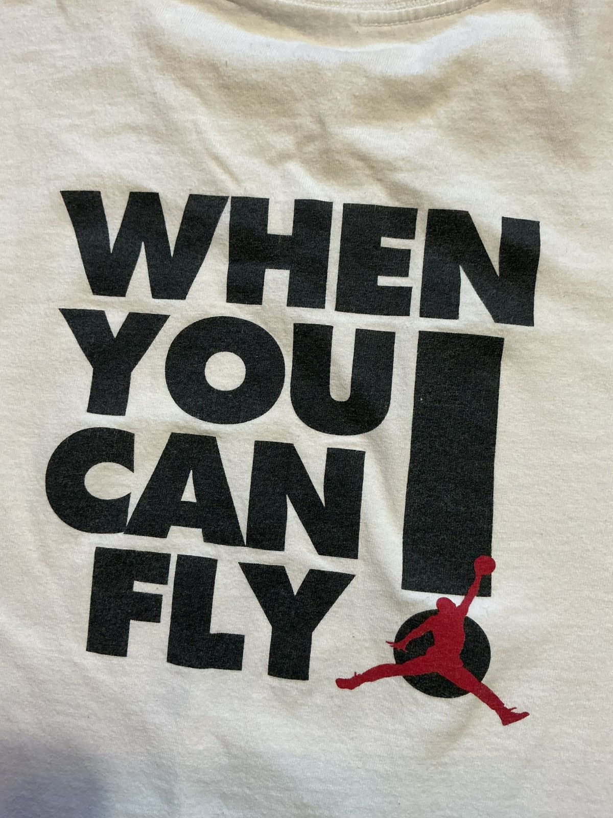 Jordan Brand Air Jordan Why Drive When You Can Fly Jumpman T-Shirt Size US L / EU 52-54 / 3 - 4 Thumbnail