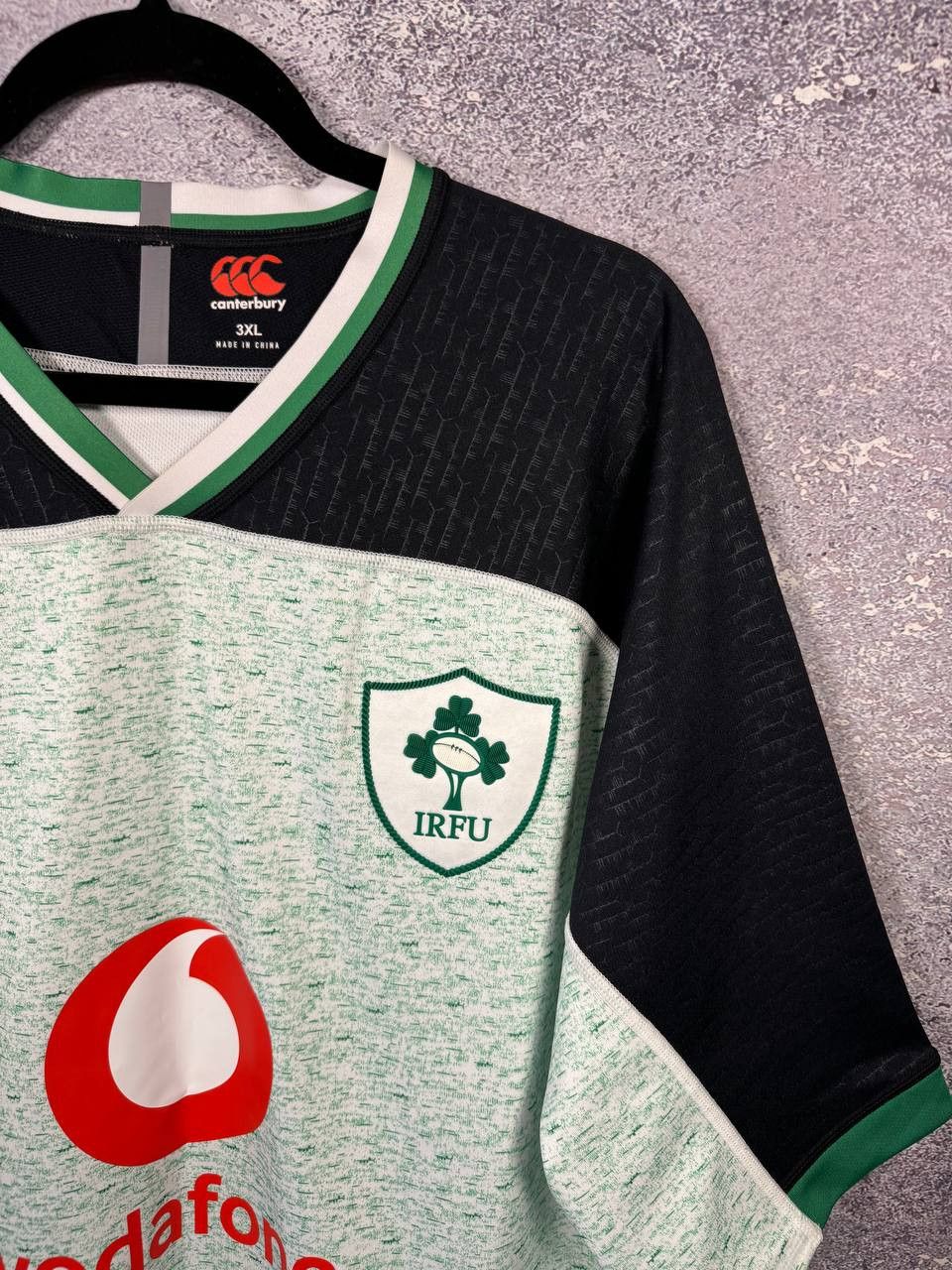 Canterbury of New Zealand × Vintage Ireland IRFU Irish Rugby Union 2019 Canterbury Jersey Size US XXL / EU 58 / 5 - 4 Thumbnail