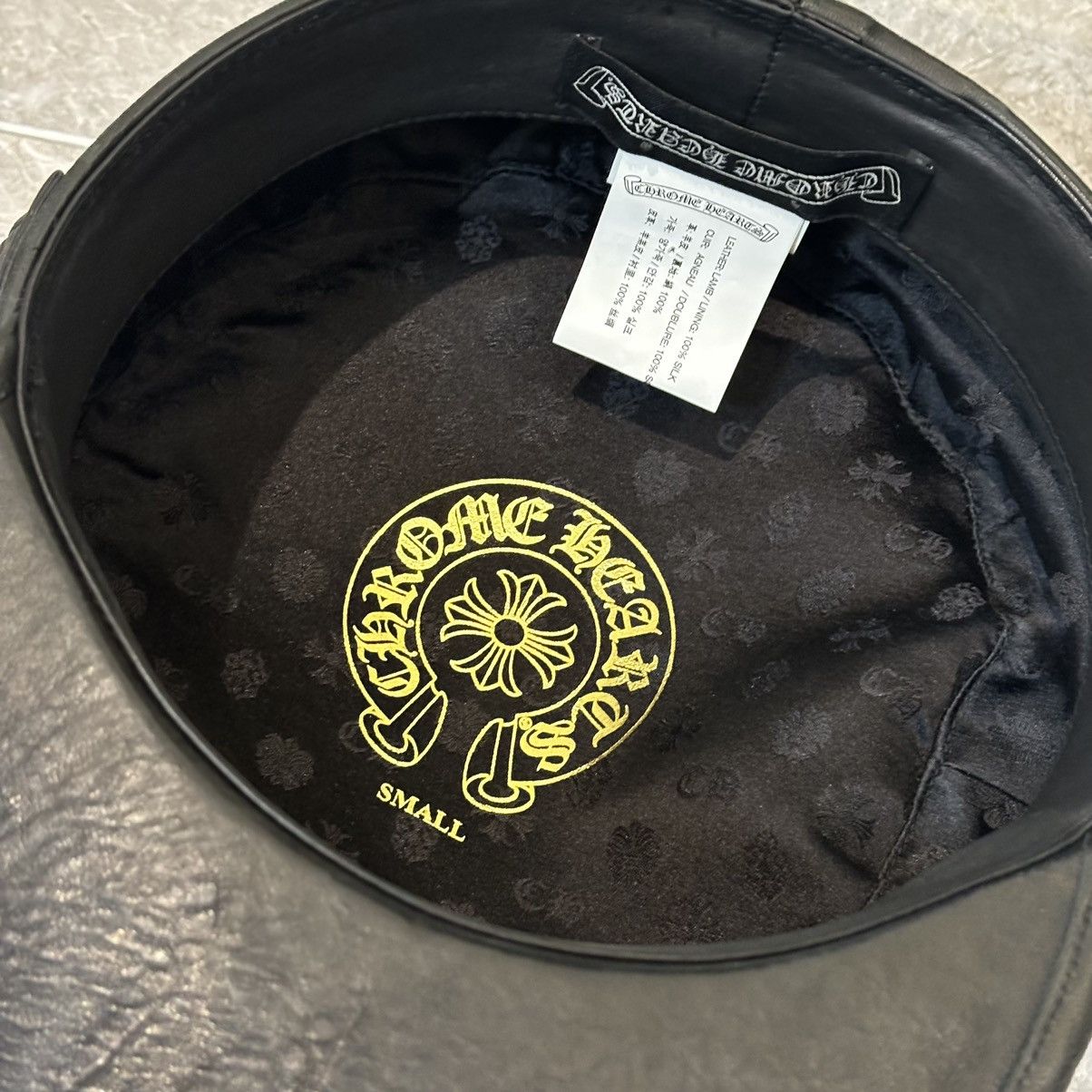Chrome Hearts Chrome Hearts leather hat Size ONE SIZE - 7 Thumbnail