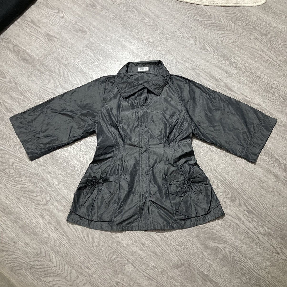 Hiroko Koshino Homme Vintage Hiroko Koshino Light Jacket Wowen Luxury Designer Size M / US 6-8 / IT 42-44 - 11 Thumbnail