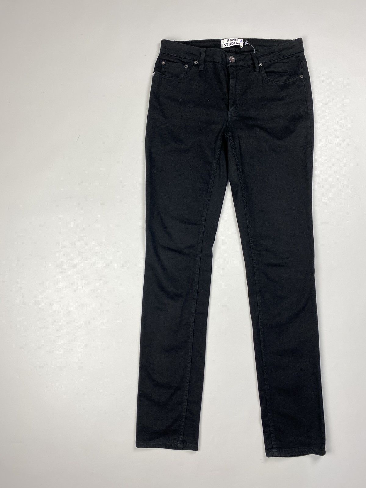 Acne Studios Acne Studios Flex Black ladies jeans pants size 29 / 32 Size 29" - 2 Thumbnail