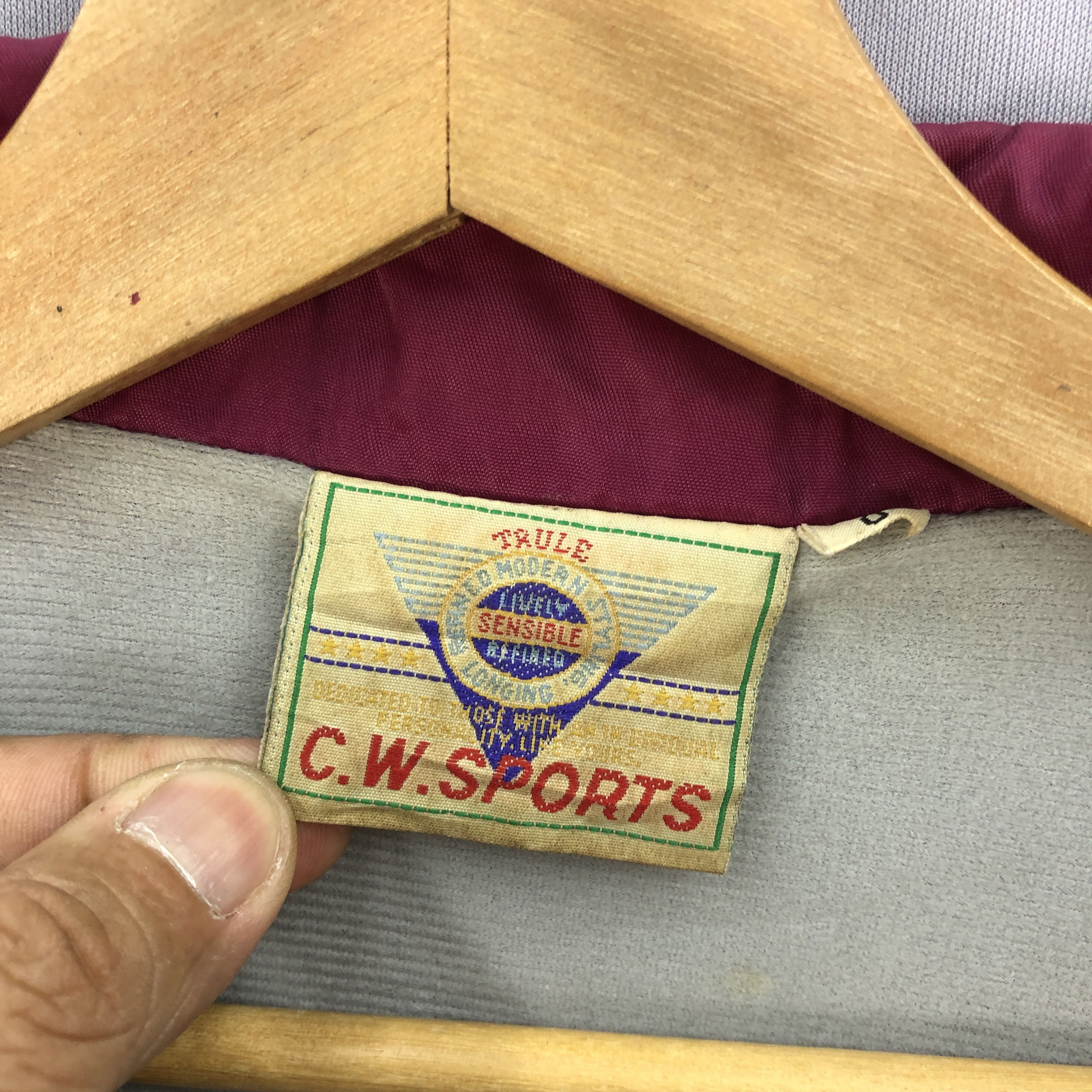 Japanese Brand × Vintage Vintage Atlanta Sports Concept CW Sports Staff Coach Jackets Size US L / EU 52-54 / 3 - 8 Thumbnail