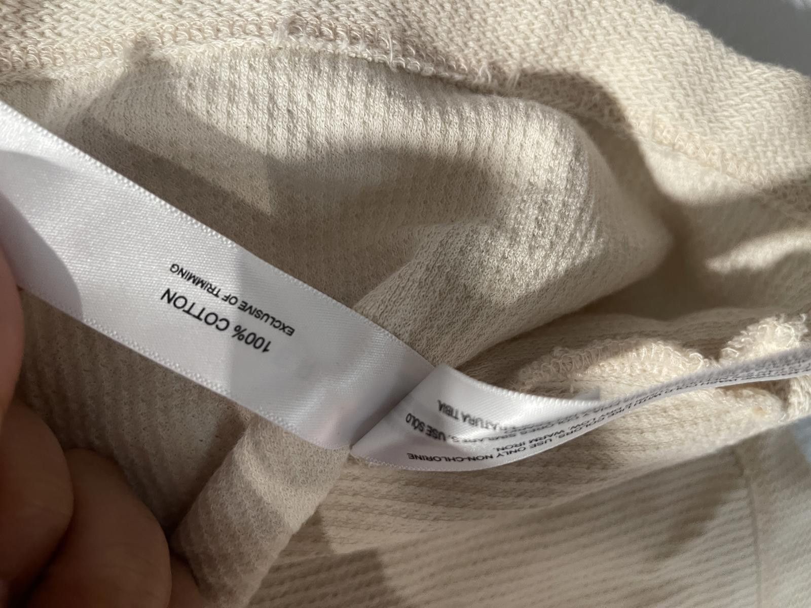 Marc O'Polo Marc Asher Cream Knit Short Sleeve Polo Shirt Medium Size US M / EU 48-50 / 2 - 4 Thumbnail